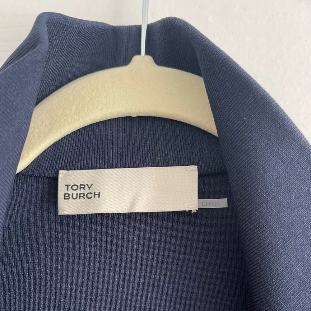 Tory Sport half zip pullover in navy. Size small. - Picture 2 of 4